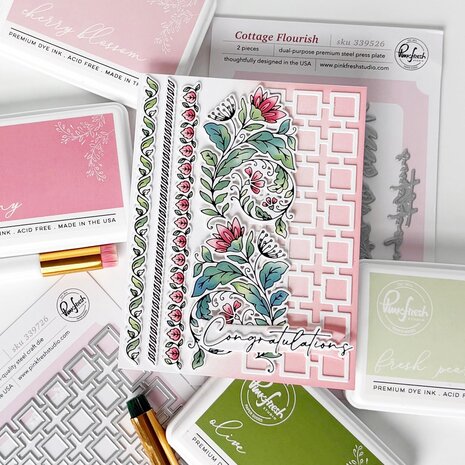 Pinkfresh Studio PRE-ORDER The Simple Things Coverplate Die Square Play (339726) Pinkfresh Studio PRE-ORDER The Simple Things Coverplate Die Square Play (339726)