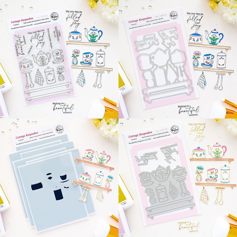 Pinkfresh Studio PRE-ORDER The Simple Things BUNDLE Cottage Keepsakes