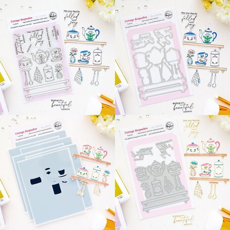 Pinkfresh Studio PRE-ORDER The Simple Things BUNDLE Cottage Keepsakes