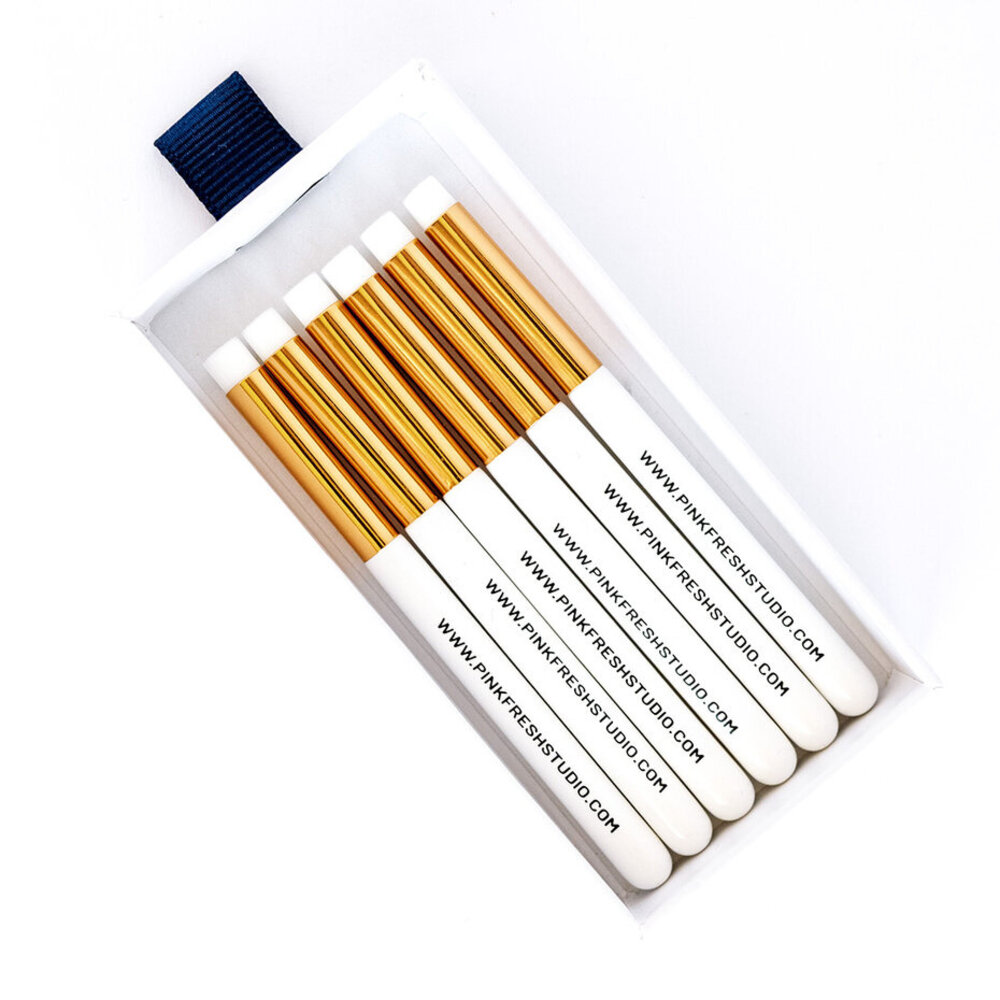 Pinkfresh Studio Blending Brush Set 1/4 Inch (6pcs) (PF107ES)