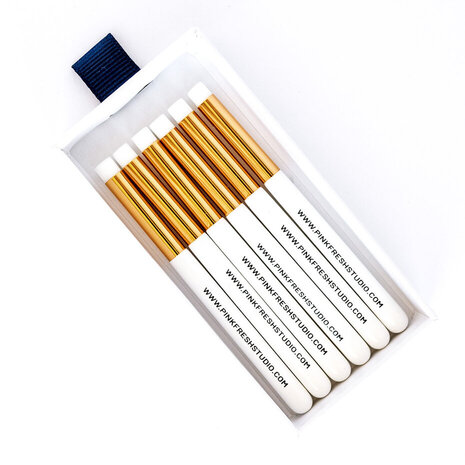Pinkfresh Studio Blending Brush Set 1/4 Inch (6pcs) (PF107ES)