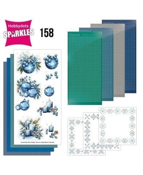 Find It Trading HobbyDots Sparkles Blue Christmas (SPDO158) Find It Trading HobbyDots Sparkles Blue Christmas (SPDO158)