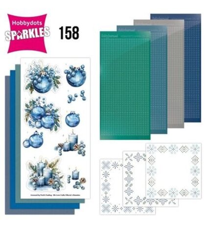 Find It Trading HobbyDots Sparkles Blue Christmas (SPDO158) Find It Trading HobbyDots Sparkles Blue Christmas (SPDO158)
