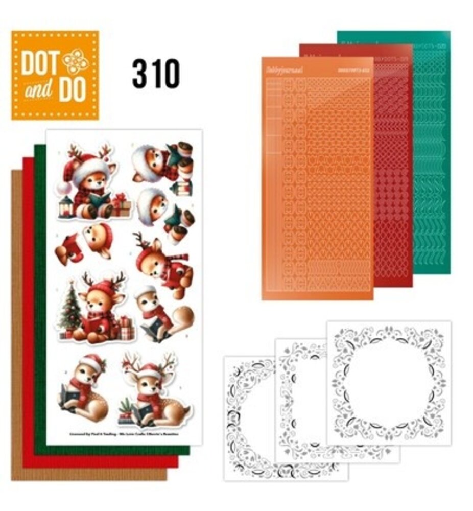 Find It Trading Dot and Do Furry Christmas Friends (DODO310)