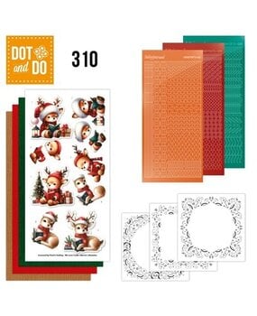 Find It Trading Dot and Do Furry Christmas Friends (DODO310)