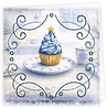 Find It Trading Stitch and Do Embroidery Cards Blue Christmas Treats (STDOPP043)
