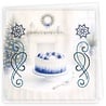 Find It Trading Stitch and Do Embroidery Cards Blue Christmas Treats (STDOPP043)