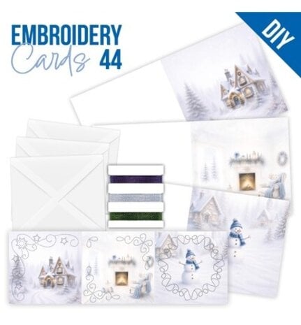 Find It Trading Stitch and Do Embroidery Cards Blue Christmas Feelings (STDOPP044) Find It Trading Stitch and Do Embroidery Cards Blue Christmas Feelings (STDOPP044)