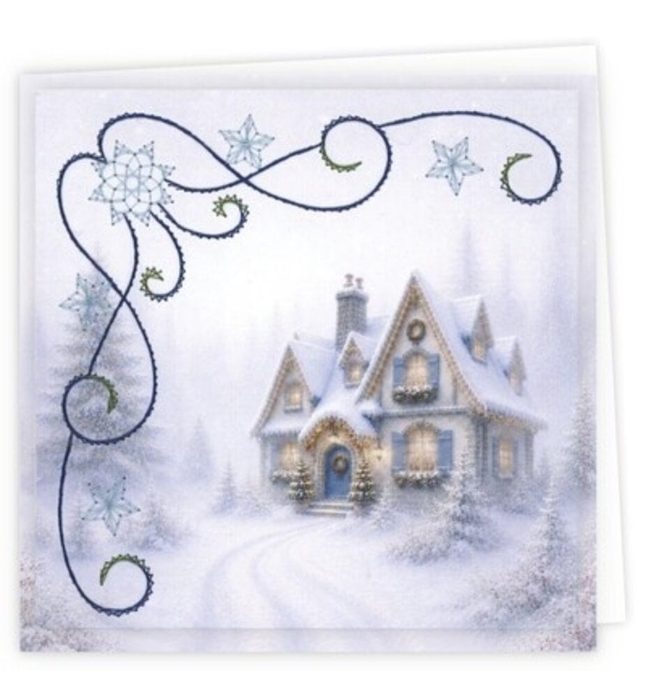 Find It Trading Stitch and Do Embroidery Cards Blue Christmas Feelings (STDOPP044) Find It Trading Stitch and Do Embroidery Cards Blue Christmas Feelings (STDOPP044)