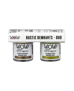 WOW! Duo's Rustic Remnants Embossing Powder Set by Seth Apter (WOWKD007) WOW! Duo's Rustic Remnants Embossing Powder Set by Seth Apter (WOWKD007)