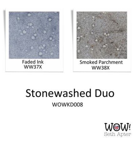 WOW! Duo's Stonewashed Embossing Powder Set by Seth Apter (WOWKD008) WOW! Duo's Stonewashed Embossing Powder Set by Seth Apter (WOWKD008)
