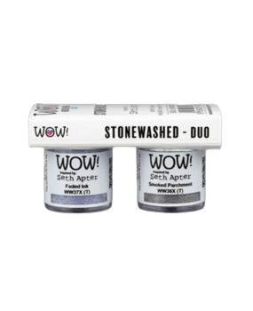 WOW! Duo's Stonewashed Embossing Powder Set by Seth Apter (WOWKD008) WOW! Duo's Stonewashed Embossing Powder Set by Seth Apter (WOWKD008)