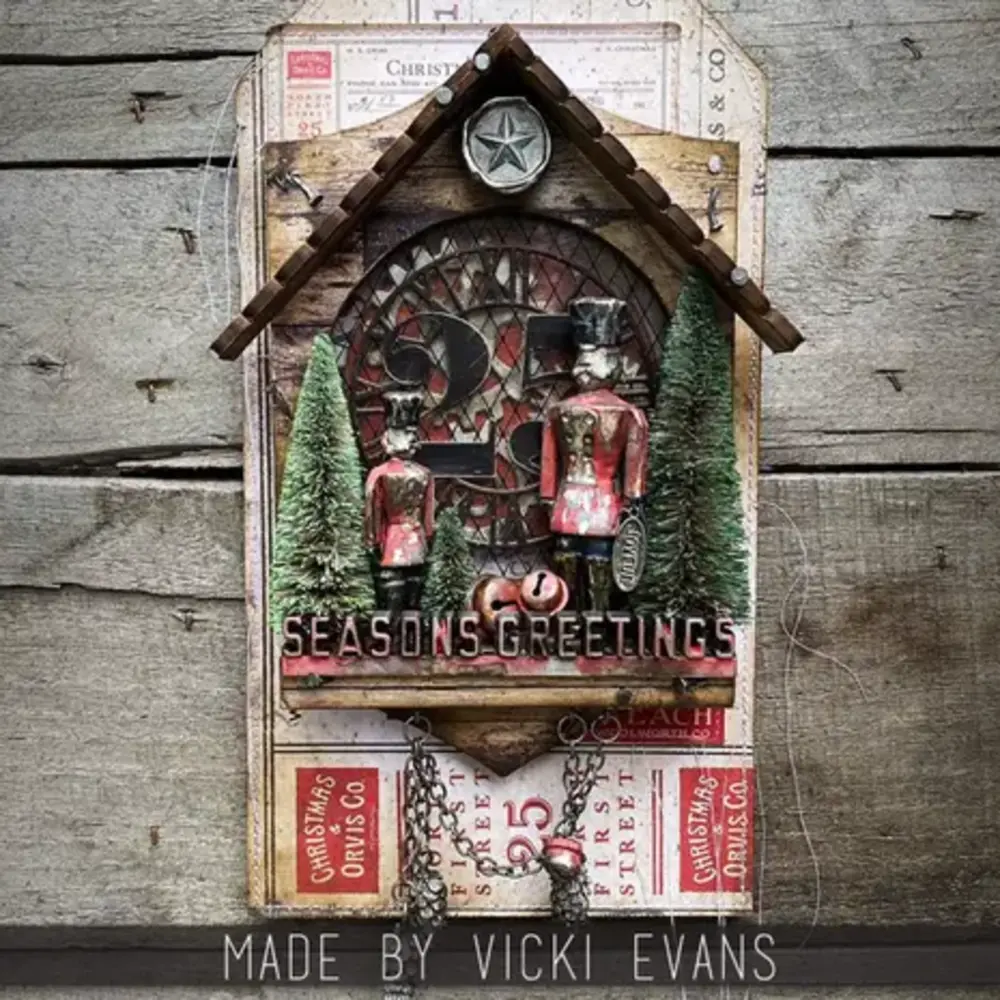 Idea-ology PRE-ORDER 2026 Tim Holtz Christmas Salvaged Figures Large (TH94361) Idea-ology PRE-ORDER 2026 Tim Holtz Christmas Salvaged Figures Large (TH94361)