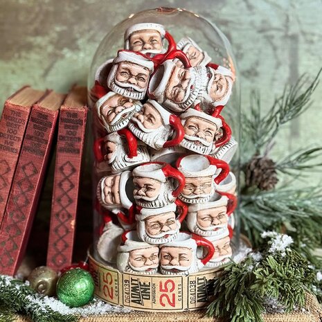 Idea-ology PRE-ORDER 2026 Tim Holtz Christmas Santa Mug (TH94419)