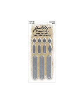 Idea-ology PRE-ORDER 2026 Tim Holtz Christmas Word Plaques + Tags (TH94446) Idea-ology PRE-ORDER 2026 Tim Holtz Christmas Word Plaques + Tags (TH94446)
