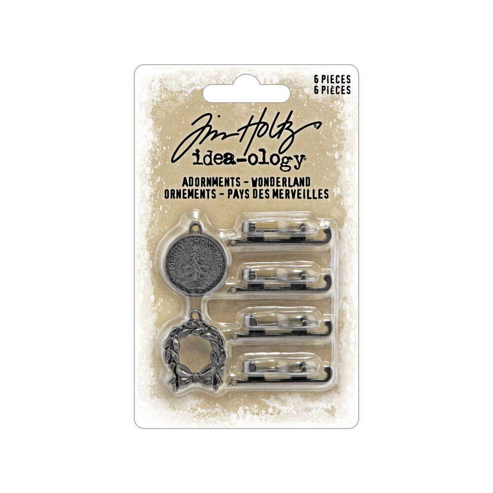 Idea-ology PRE-ORDER 2026 Tim Holtz Christmas Adornments Wonderland (TH94486) Idea-ology PRE-ORDER 2026 Tim Holtz Christmas Adornments Wonderland (TH94486)