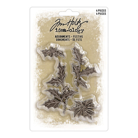 Idea-ology PRE-ORDER 2026 Tim Holtz Christmas Adornments Festive (TH94487) Idea-ology PRE-ORDER 2026 Tim Holtz Christmas Adornments Festive (TH94487)