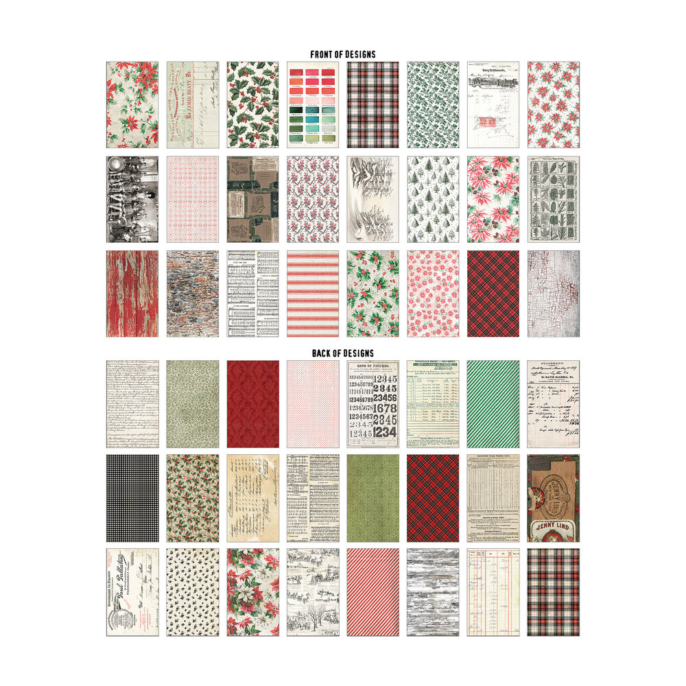 Idea-ology PRE-ORDER 2026 Tim Holtz Christmas Backdrops (TH94488) Idea-ology PRE-ORDER 2026 Tim Holtz Christmas Backdrops (TH94488)