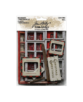 Idea-ology PRE-ORDER 2026 Tim Holtz Christmas Baseboards + Transparencies (TH94490) Idea-ology PRE-ORDER 2026 Tim Holtz Christmas Baseboards + Transparencies (TH94490)