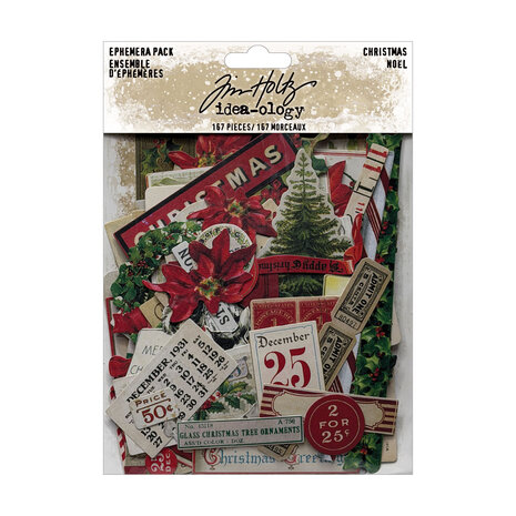 Idea-ology PRE-ORDER 2026 Tim Holtz Christmas Ephemera (TH94492) Idea-ology PRE-ORDER 2026 Tim Holtz Christmas Ephemera (TH94492)
