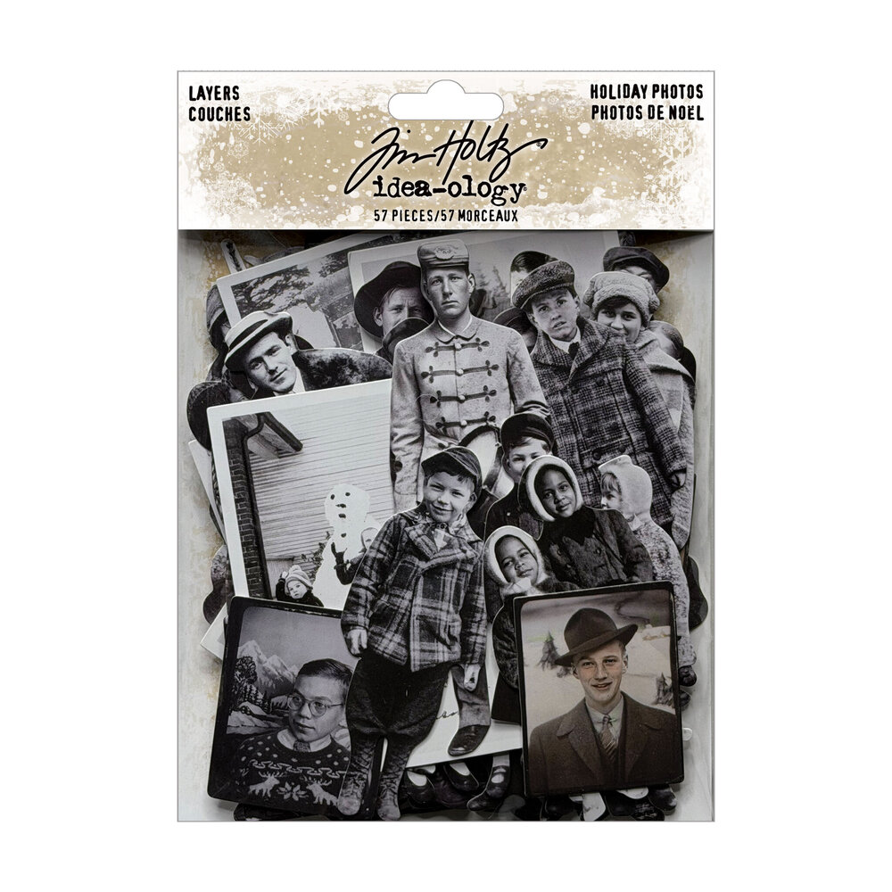 Idea-ology PRE-ORDER 2026 Tim Holtz Christmas Layers Photos (TH94494) Idea-ology PRE-ORDER 2026 Tim Holtz Christmas Layers Photos (TH94494)
