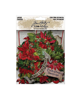 Idea-ology PRE-ORDER 2026 Tim Holtz Christmas Layers Botanical (TH94495) Idea-ology PRE-ORDER 2026 Tim Holtz Christmas Layers Botanical (TH94495)
