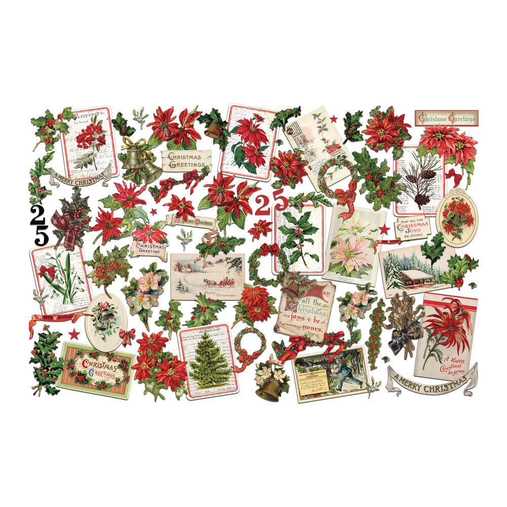 Idea-ology PRE-ORDER 2026 Tim Holtz Christmas Layers Botanical (TH94495) Idea-ology PRE-ORDER 2026 Tim Holtz Christmas Layers Botanical (TH94495)