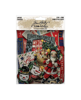 Idea-ology PRE-ORDER 2026 Tim Holtz Christmas Layers Five & Dime (TH94496) Idea-ology PRE-ORDER 2026 Tim Holtz Christmas Layers Five & Dime (TH94496)