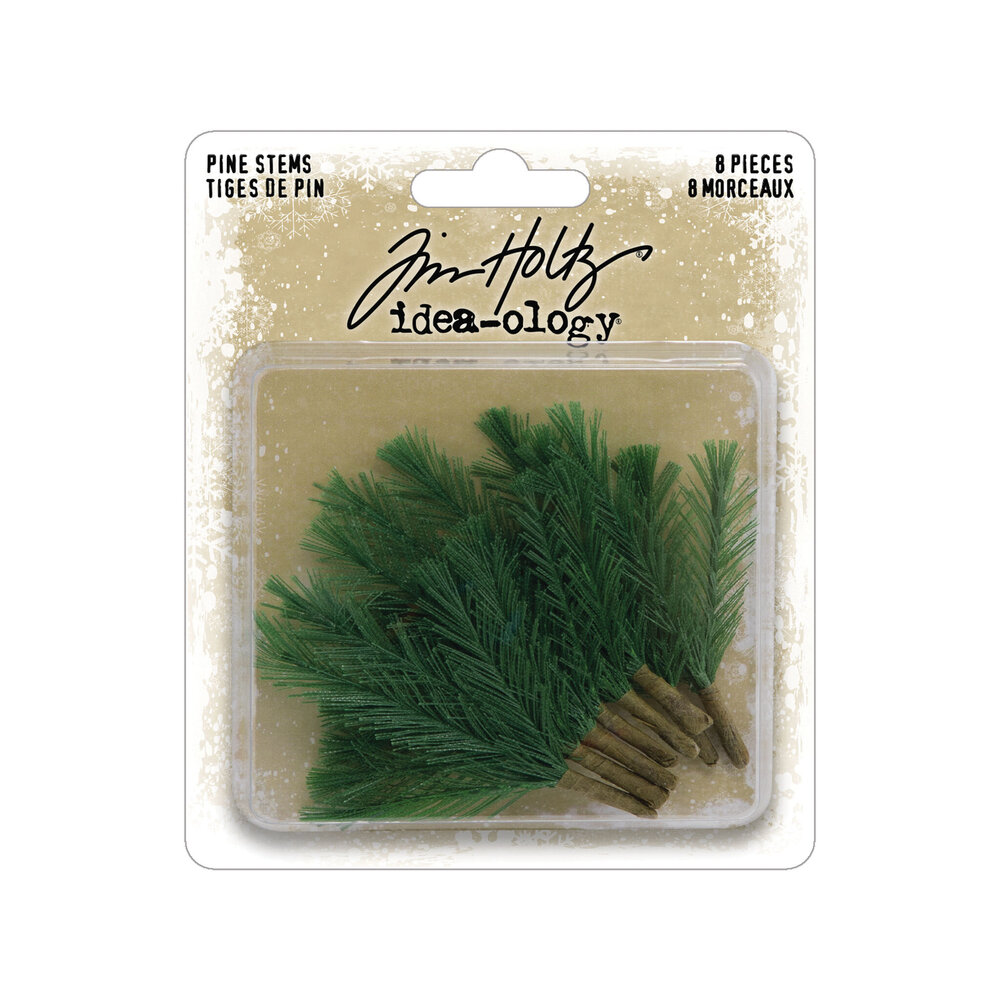 Idea-ology PRE-ORDER 2026 Tim Holtz Christmas Pine Stems (TH94499) Idea-ology PRE-ORDER 2026 Tim Holtz Christmas Pine Stems (TH94499)