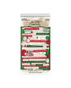 Idea-ology 2026 Tim Holtz Christmas Sticker Book Classic (TH94502)