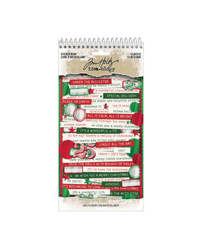 Idea-ology PRE-ORDER 2026 Tim Holtz Christmas Sticker Book Classic (TH94502) Idea-ology PRE-ORDER 2026 Tim Holtz Christmas Sticker Book Classic (TH94502)
