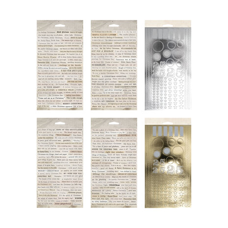 Idea-ology PRE-ORDER 2026 Tim Holtz Christmas Sticker Book Traditional (TH94503)
