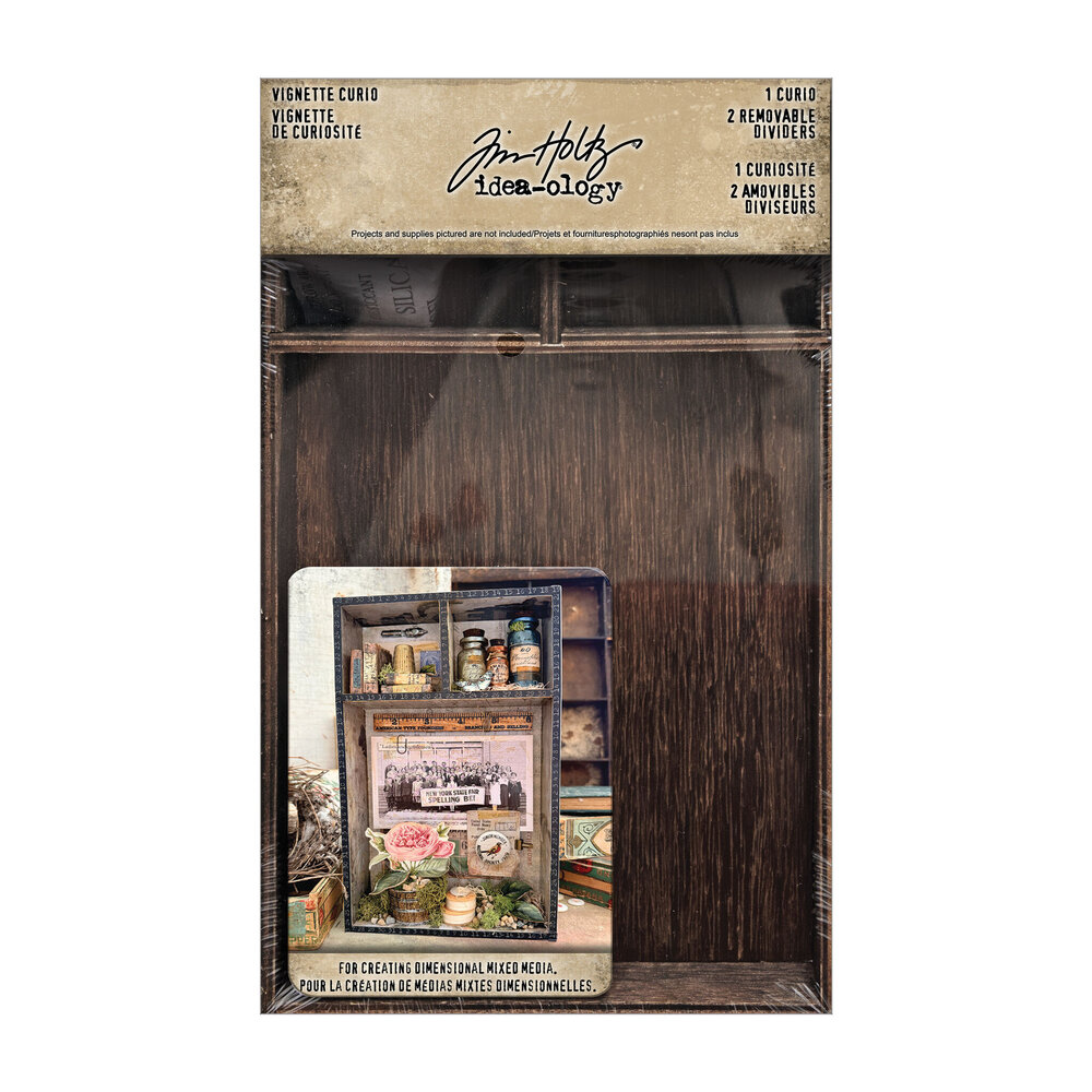 Idea-ology PRE-ORDER 2026 Tim Holtz Christmas Vignette Curio (TH94505) Idea-ology PRE-ORDER 2026 Tim Holtz Christmas Vignette Curio (TH94505)