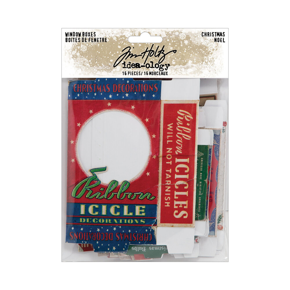 Idea-ology PRE-ORDER 2026 Tim Holtz Christmas Window Boxes (TH94506) Idea-ology PRE-ORDER 2026 Tim Holtz Christmas Window Boxes (TH94506)
