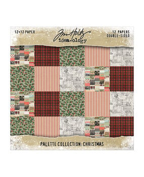Idea-ology PRE-ORDER Tim Holtz Palette Collection 12x12 Inch Christmas (TH94468) Idea-ology PRE-ORDER Tim Holtz Palette Collection 12x12 Inch Christmas (TH94468)