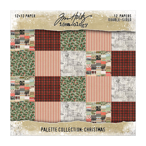 Idea-ology PRE-ORDER Tim Holtz Palette Collection 12x12 Inch Christmas (TH94468) Idea-ology PRE-ORDER Tim Holtz Palette Collection 12x12 Inch Christmas (TH94468)