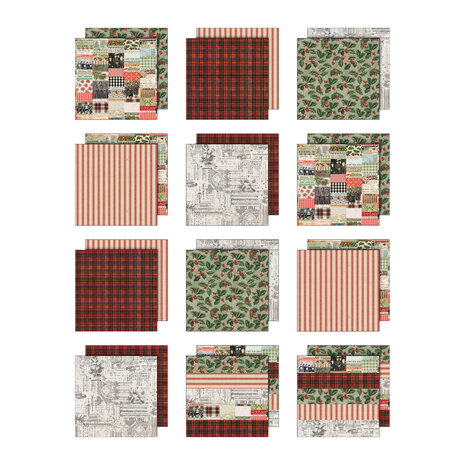 Idea-ology PRE-ORDER Tim Holtz Palette Collection 12x12 Inch Christmas (TH94468) Idea-ology PRE-ORDER Tim Holtz Palette Collection 12x12 Inch Christmas (TH94468)