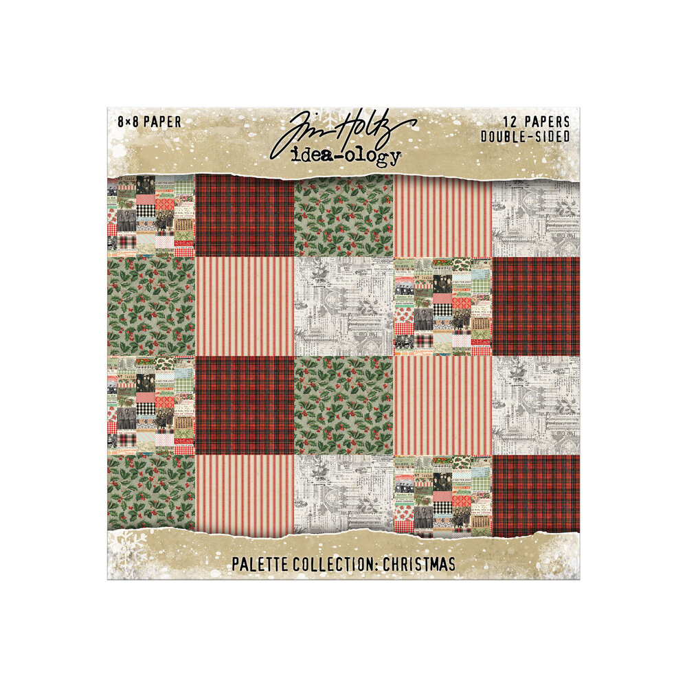 Idea-ology PRE-ORDER Tim Holtz Palette Collection 8x8 Inch Christmas (TH94482) Idea-ology PRE-ORDER Tim Holtz Palette Collection 8x8 Inch Christmas (TH94482)