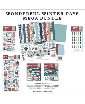 Echo Park Wonderful Winter Days 12x12 Inch Mega Bundle (WWD539050) Echo Park Wonderful Winter Days 12x12 Inch Mega Bundle (WWD539050)