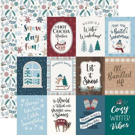 Echo Park Wonderful Winter Days 12x12 Inch Collection Kit (WWD539016) Echo Park Wonderful Winter Days 12x12 Inch Collection Kit (WWD539016)