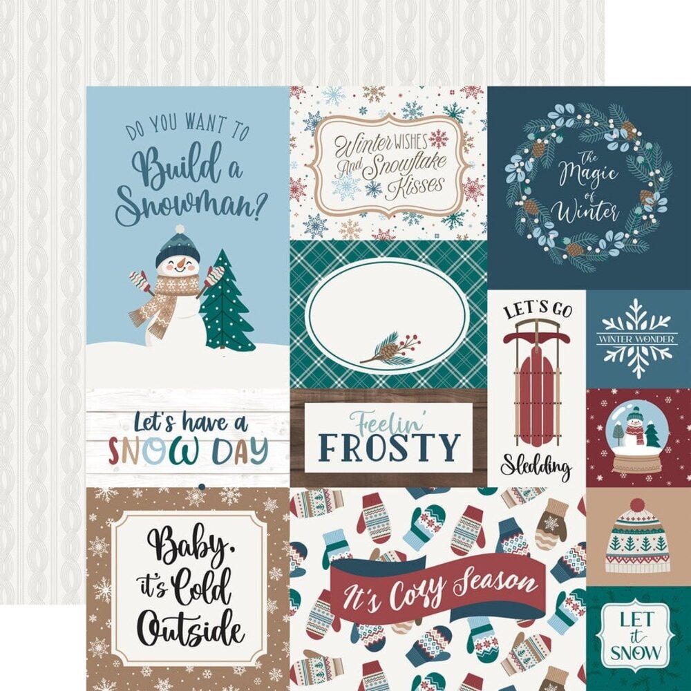 Echo Park Wonderful Winter Days 12x12 Inch Collection Kit (WWD539016) Echo Park Wonderful Winter Days 12x12 Inch Collection Kit (WWD539016)