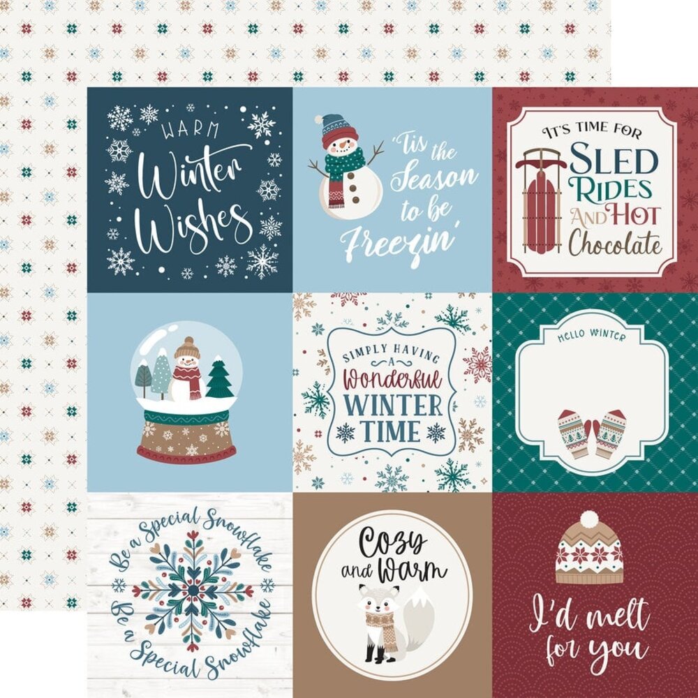 Echo Park Wonderful Winter Days 12x12 Inch Collection Kit (WWD539016) Echo Park Wonderful Winter Days 12x12 Inch Collection Kit (WWD539016)