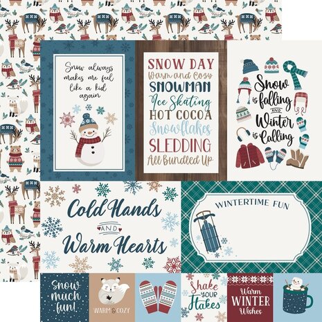 Echo Park Wonderful Winter Days 12x12 Inch Collection Kit (WWD539016) Echo Park Wonderful Winter Days 12x12 Inch Collection Kit (WWD539016)