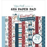 Echo Park Wonderful Winter Days 6x6 Inch Paper Pad (WWD539023)