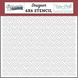 Echo Park Wonderful Winter Days Stencil Dashing Deco Dots (WWD539033)