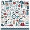 Echo Park Wonderful Winter Days 12x12 Inch Element Sticker (WWD539014) Echo Park Wonderful Winter Days 12x12 Inch Element Sticker (WWD539014)