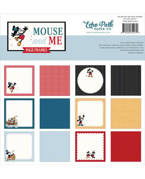Echo Park Mouse And Me Page Frames 12x12 Inch Collection Kit (MMPF543016) Echo Park Mouse And Me Page Frames 12x12 Inch Collection Kit (MMPF543016)