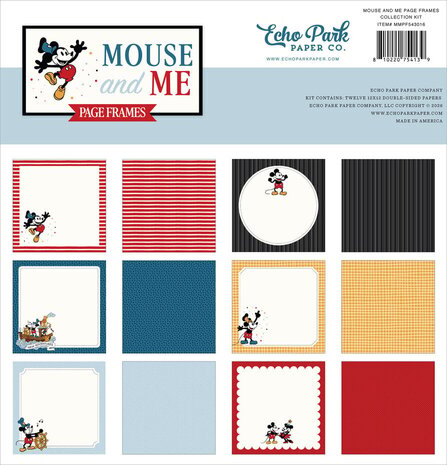 Echo Park Mouse And Me Page Frames 12x12 Inch Collection Kit (MMPF543016) Echo Park Mouse And Me Page Frames 12x12 Inch Collection Kit (MMPF543016)