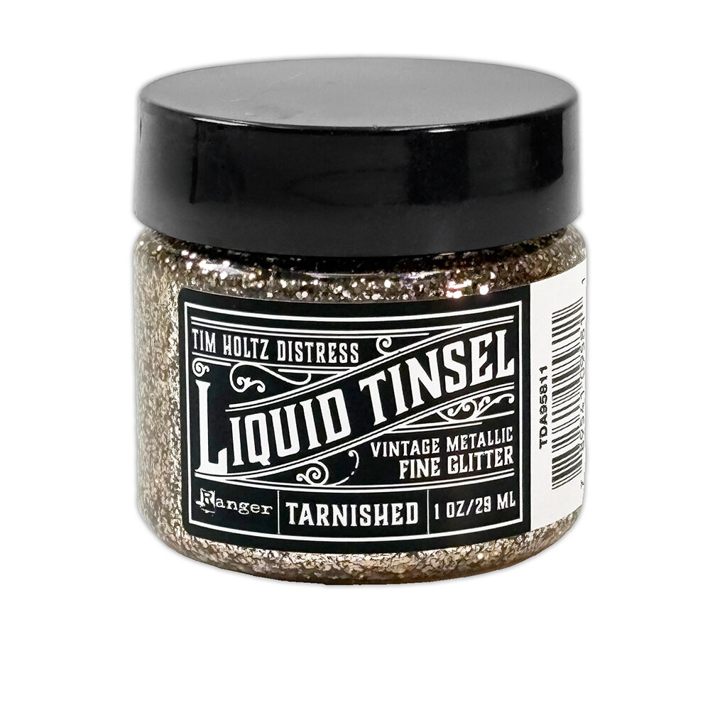 Ranger PRE-ORDER Tim Holtz Distress Liquid Tinsels Fine Tarnished (TDA95811) Ranger PRE-ORDER Tim Holtz Distress Liquid Tinsels Fine Tarnished (TDA95811)