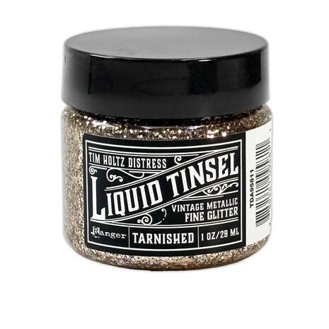 Ranger PRE-ORDER Tim Holtz Distress Liquid Tinsels Fine Tarnished (TDA95811) Ranger PRE-ORDER Tim Holtz Distress Liquid Tinsels Fine Tarnished (TDA95811)